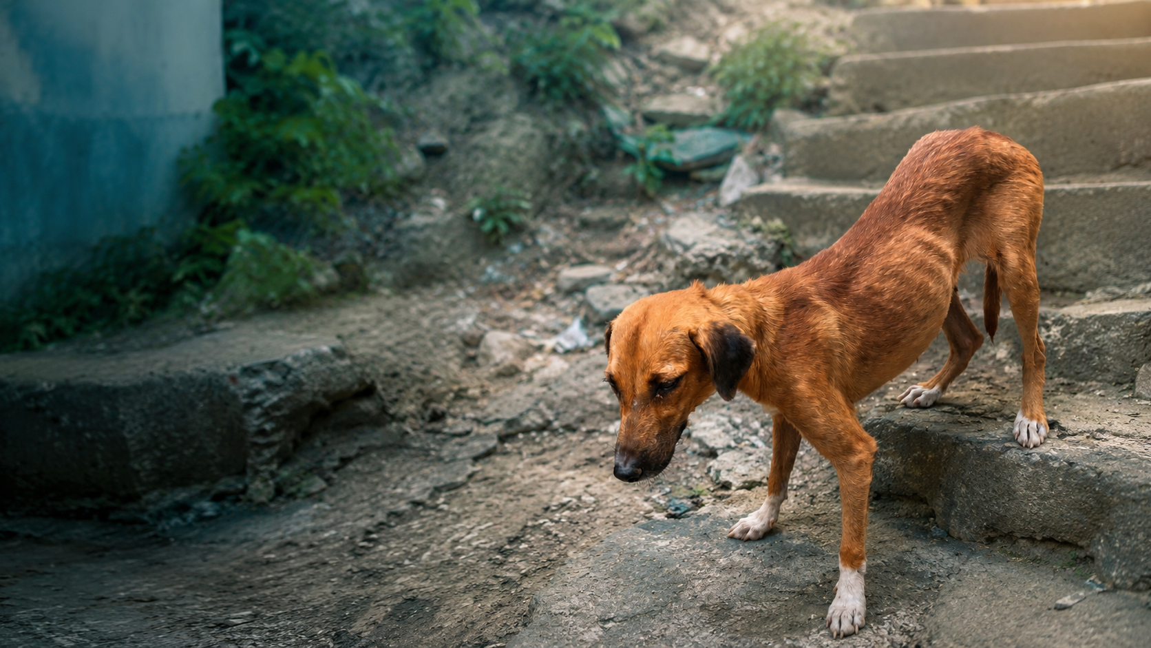 Perrita vulnerable para hero SIPA