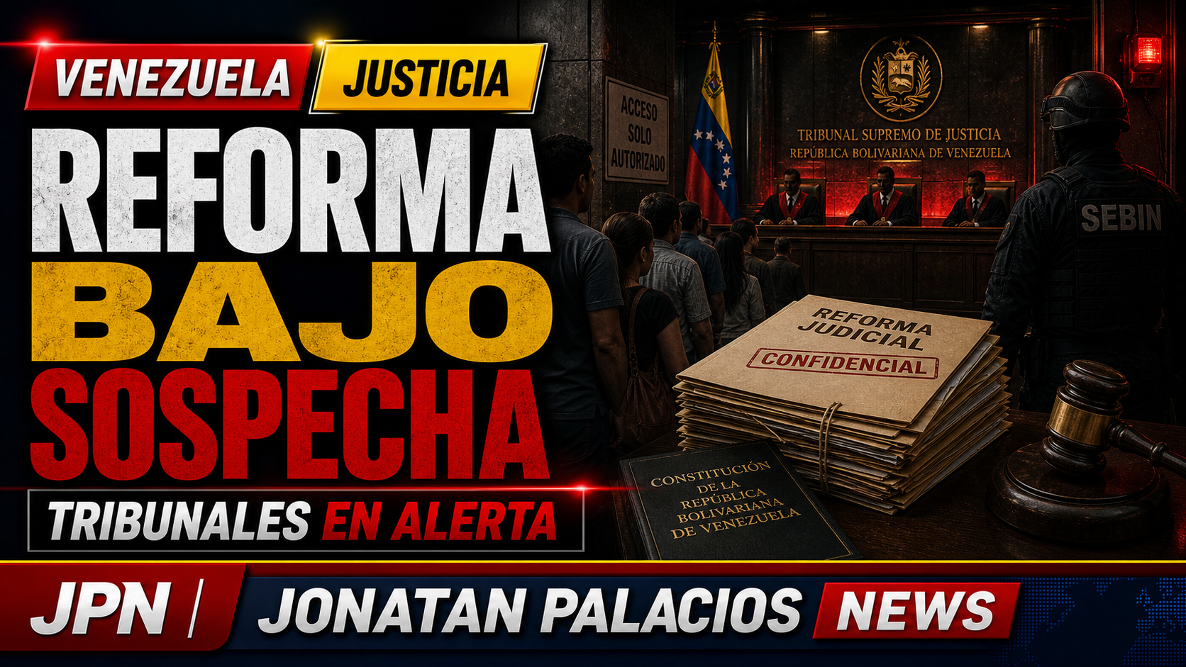 Venezuela: una reforma judicial bajo sospecha vuelve a encender la alarma sobre el control político de la justicia