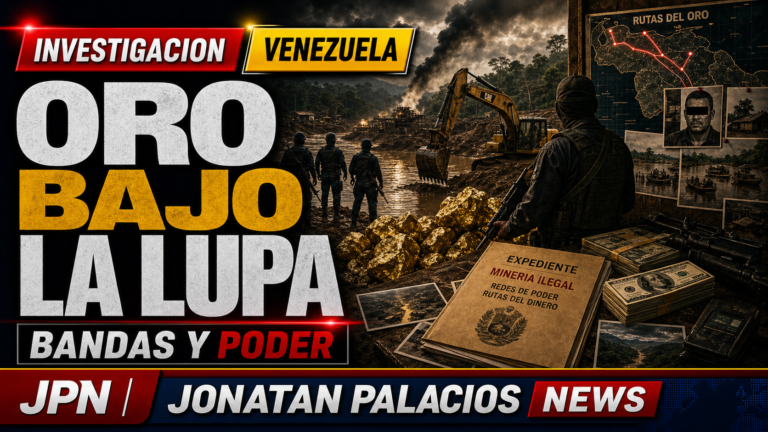 Investigación: minería, bandas y poder vuelven a poner el oro venezolano bajo la lupa internacional