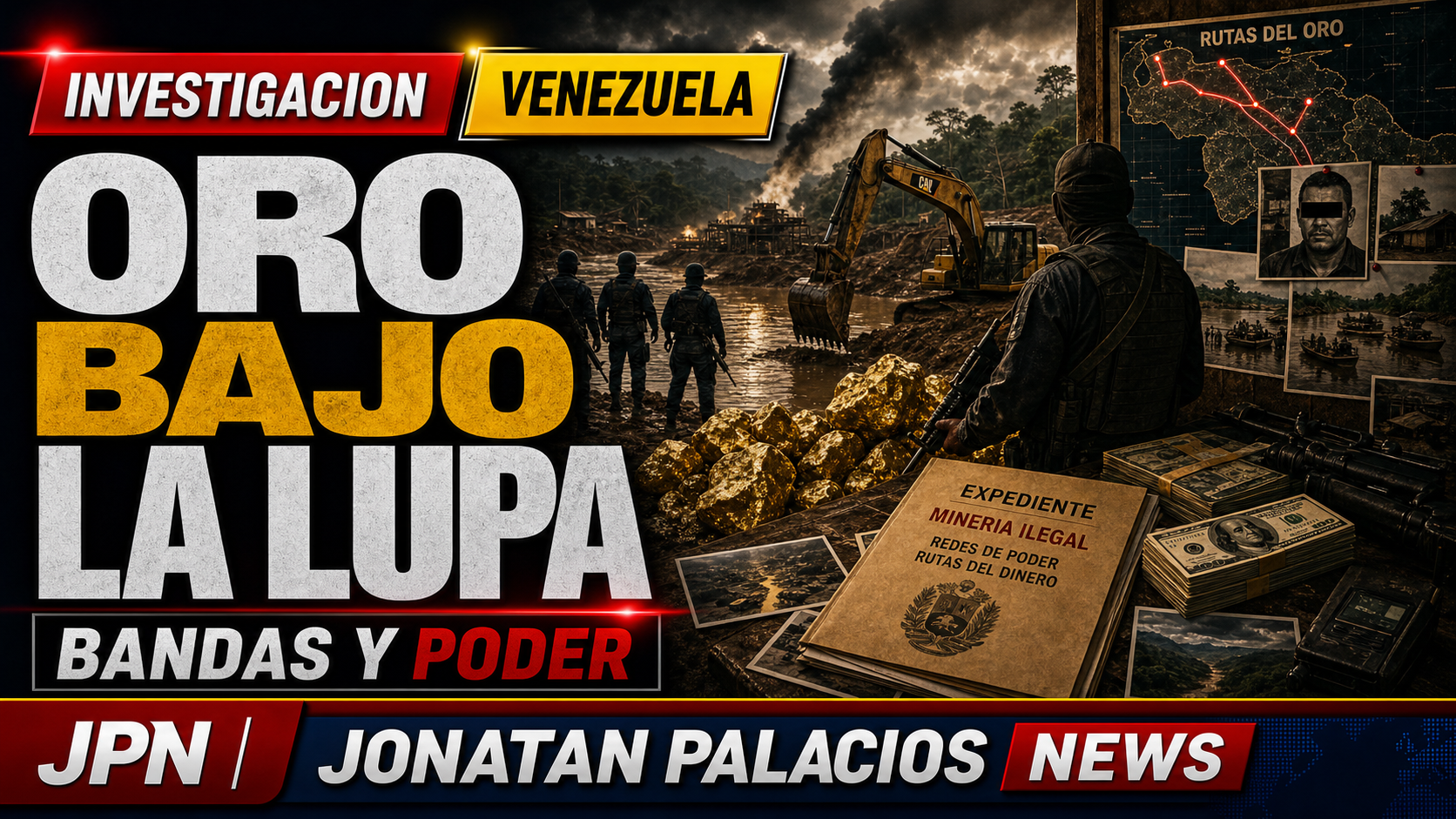 Investigación: minería, bandas y poder vuelven a poner el oro venezolano bajo la lupa internacional