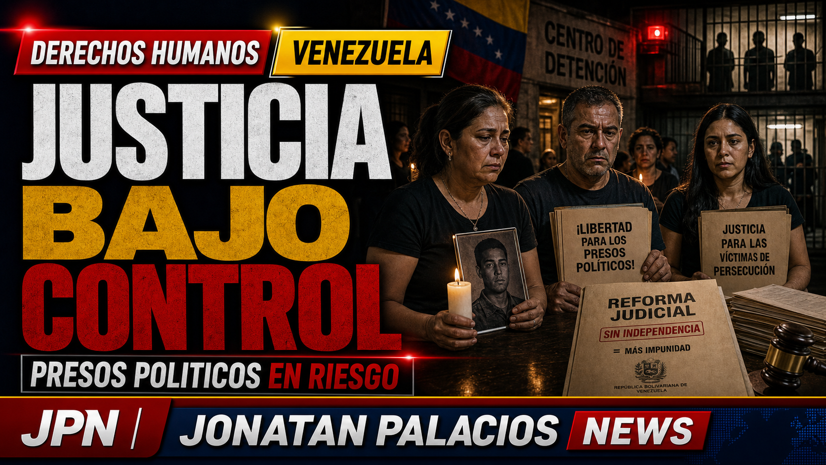 Justicia X Libertad: una reforma judicial sin independencia amenaza a presos políticos y víctimas de persecución