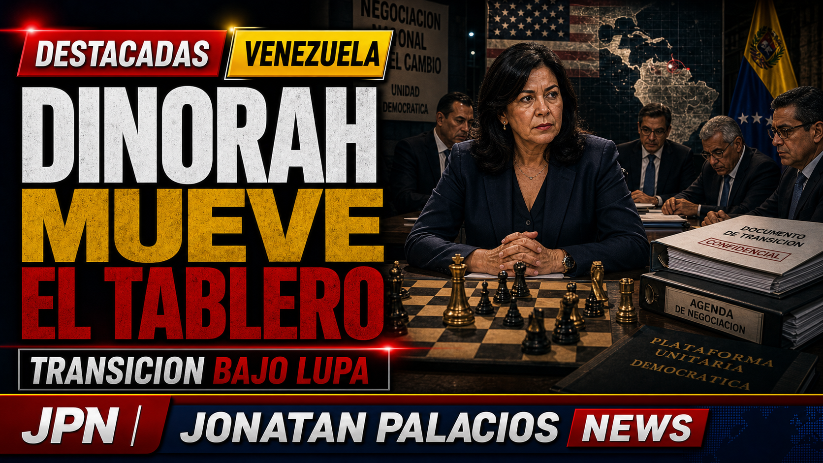 Noticias destacadas: Dinorah Figuera aparece como nueva ficha de negociación y sacude el tablero opositor venezolano