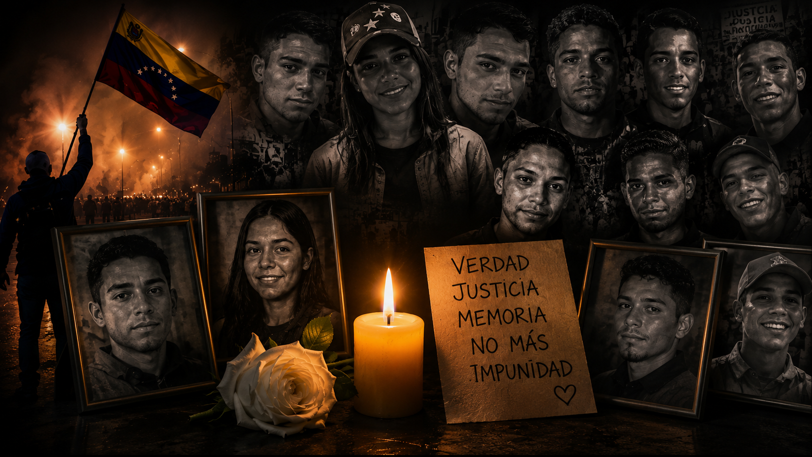Derechos humanos: No los vamos a olvidar: una cancion para honrar a las victimas en Venezuela