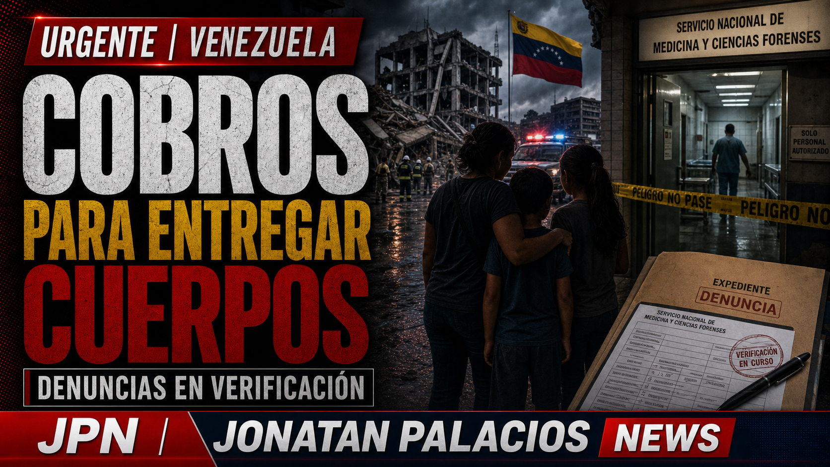 Denuncian presuntos cobros para entregar cuerpos en medio de la tragedia en Venezuela