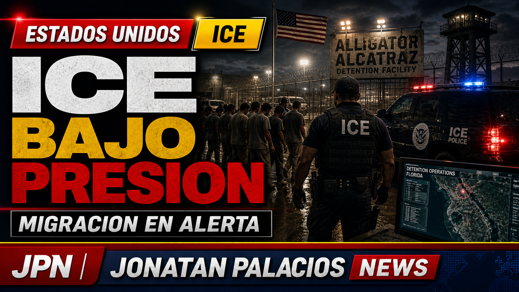 Estados Unidos: ICE reubica detenidos de Alligator Alcatraz bajo presión por abusos