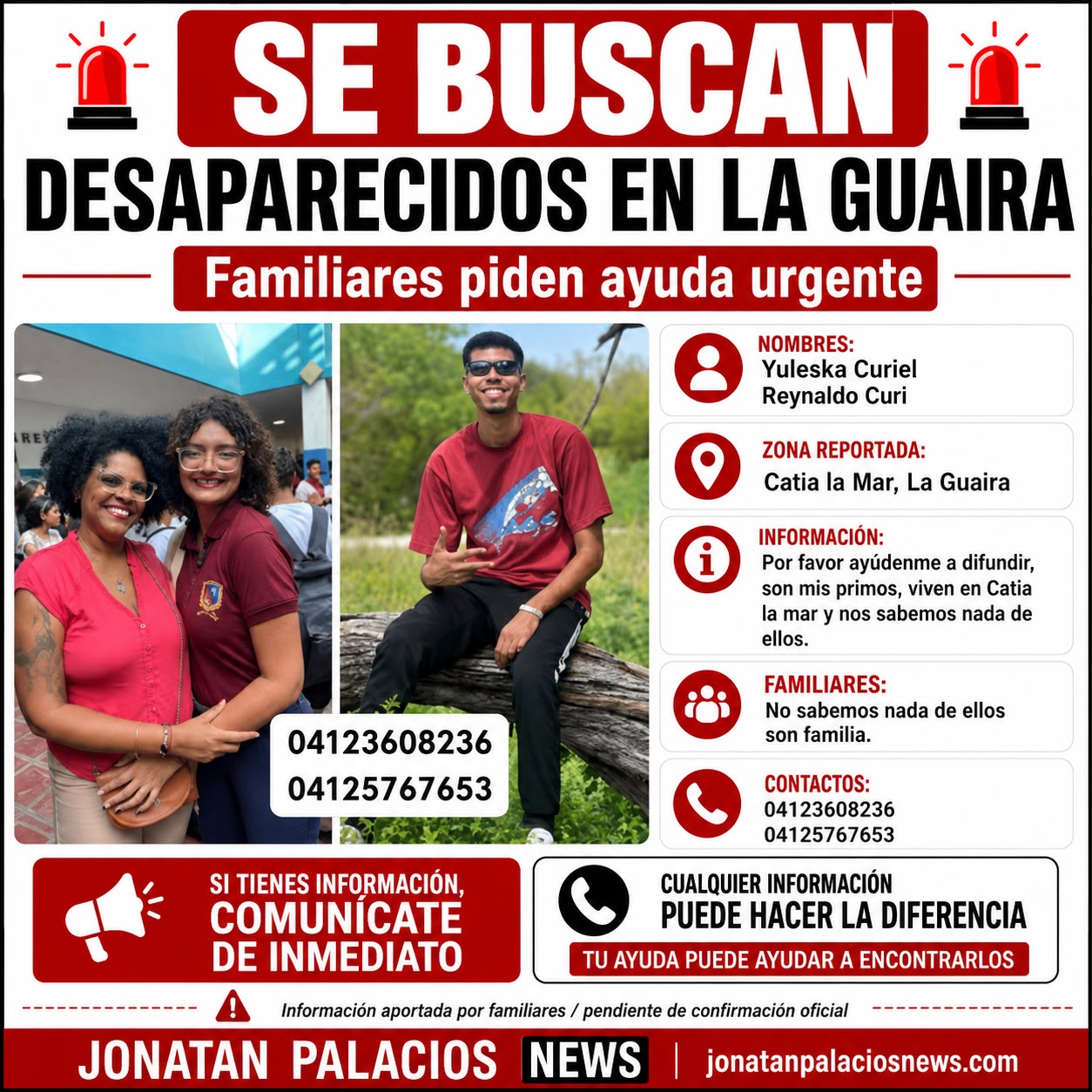Yuleska Curiel y Reynaldo Curi