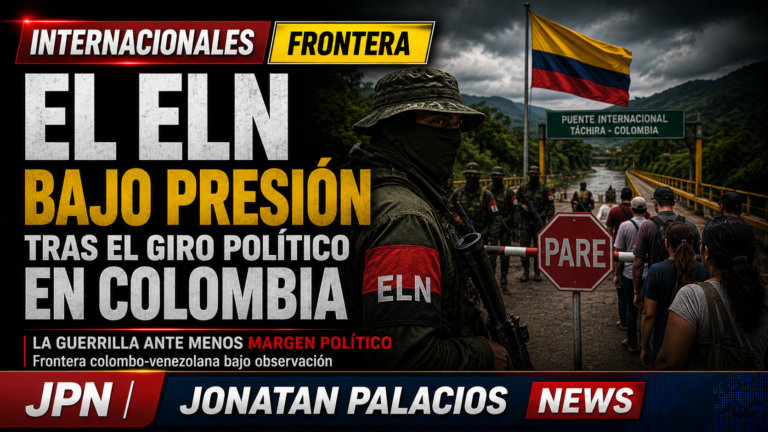 Internacionales: el ELN queda bajo presión tras el giro político en Colombia