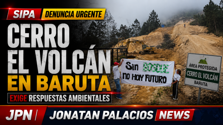 SIPA: denuncia urgente por el Cerro El Volcán en Baruta exige respuestas ambientales