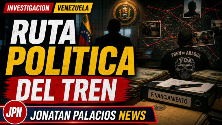 Imagen editorial JPN sobre Podemos, Rosita y el Tren de Aragua.