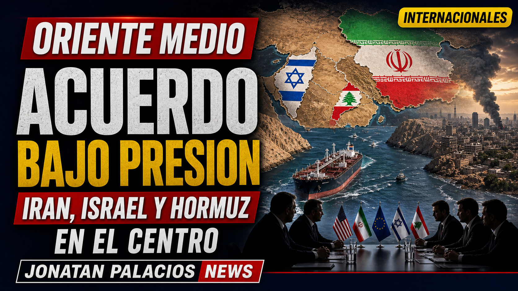Oriente Medio bajo presión: Irán, Israel y Hormuz vuelven al centro del tablero