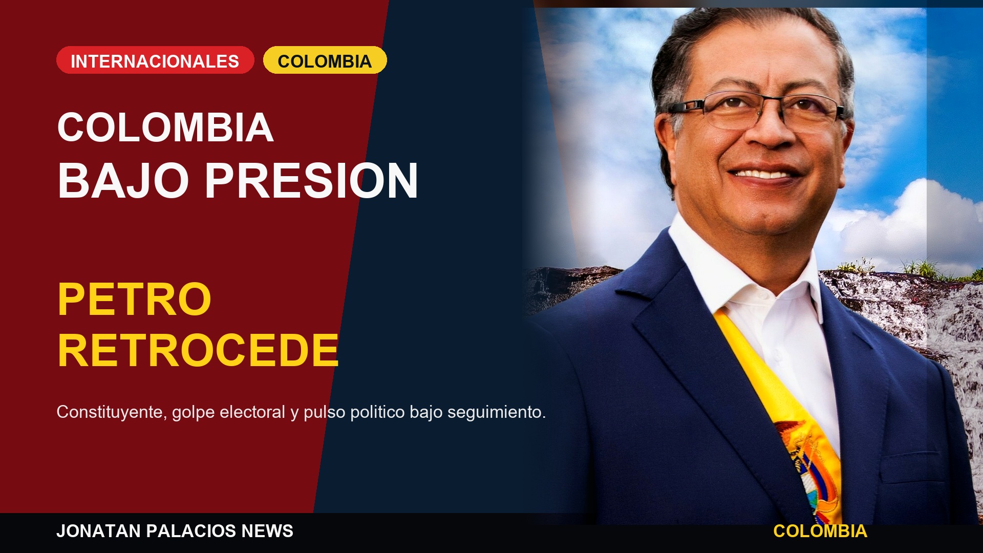 Colombia bajo presión: Petro retrocede con la Constituyente tras el golpe electoral