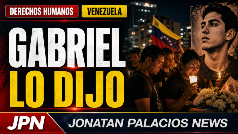Imagen editorial JPN sobre Gabriel Sarmiento, denuncia pública y exigencia de justicia.