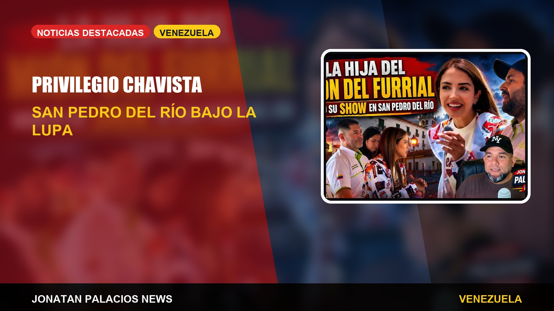 San Pedro del Río bajo la sombra del poder: Daniela Cabello y el show del privilegio chavista