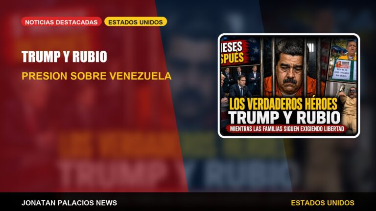 Cinco meses de presion: Trump y Rubio vuelven al centro del tablero venezolano