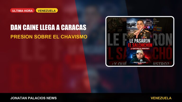 Ultima hora: llegada de Dan Caine a Caracas aumenta la presion sobre el chavismo