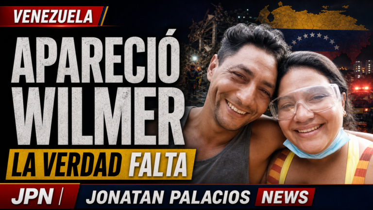Imagen editorial principal de Jonatan Palacios News sobre la aparición con vida de Wilmer Cruz, el Topo de La Guaira