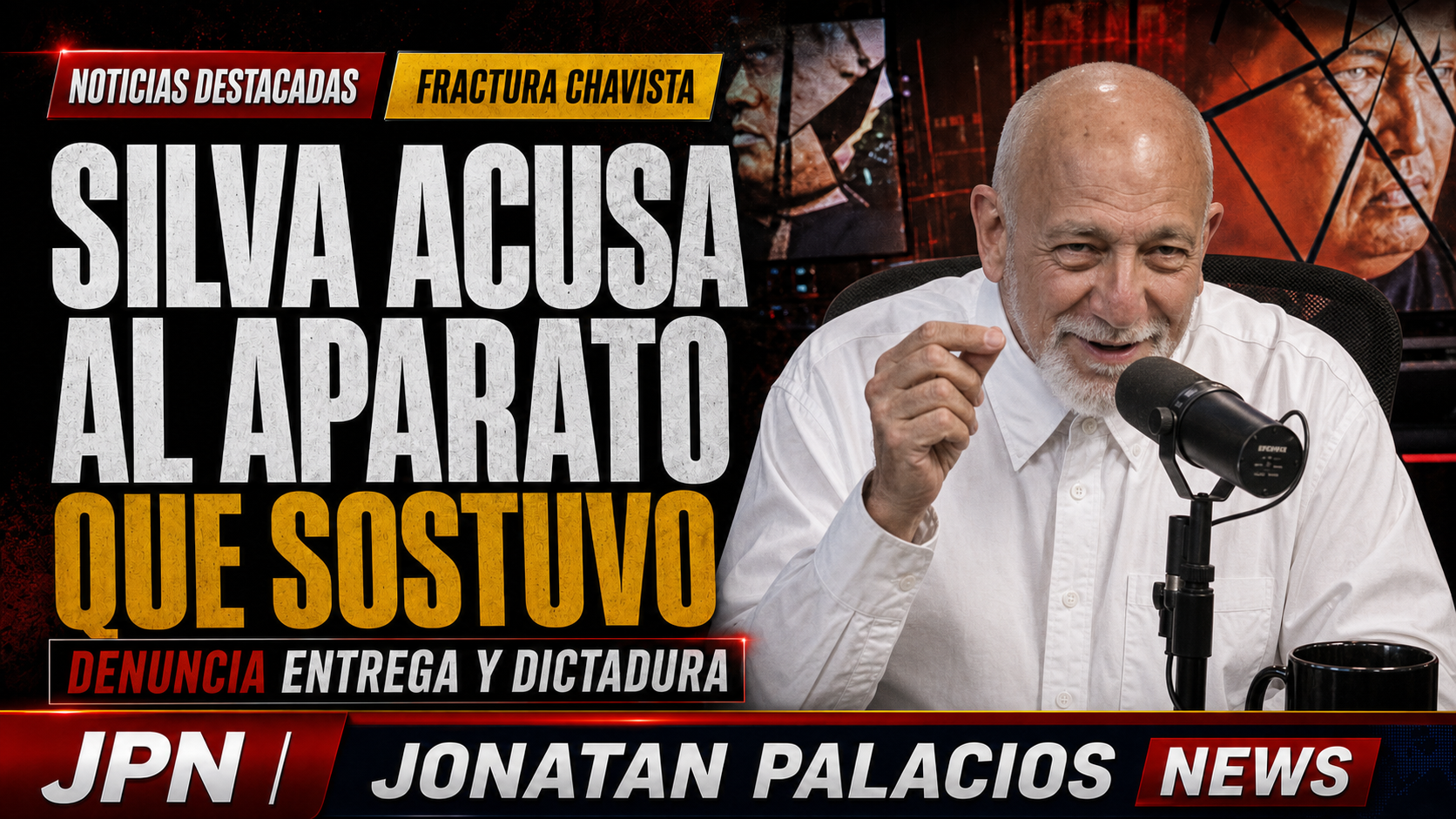 Mario Silva acusa de entrega y dictadura al aparato chavista que ayudó a sostener