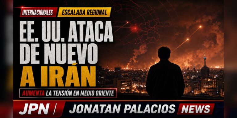 Tarjeta social: Nuevos bombardeos de Estados Unidos sobre Irán elevan el riesgo de una guerra regional