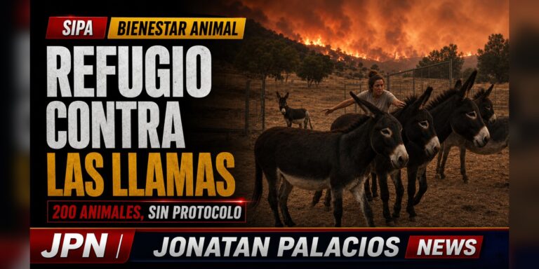Tarjeta social: Doscientas vidas ante el fuego: Santuario Vegan reclama protocolos que también protejan a los animales