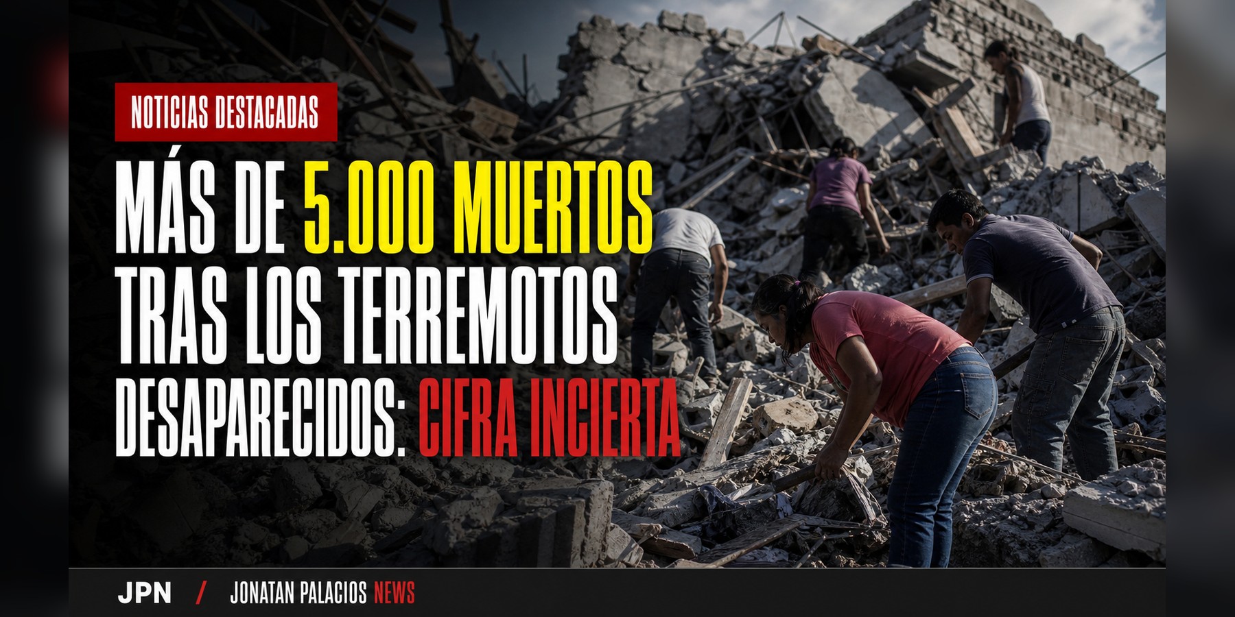 Venezuela reporta 5.069 muertos por los terremotos entre réplicas y un vacío sobre los desaparecidos