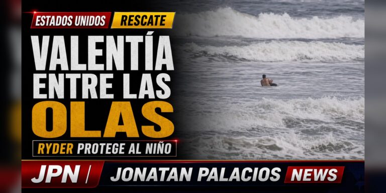 Tarjeta social: Ryder Williams, el salvavidas de 16 años que sostuvo a un niño frente al oleaje de California