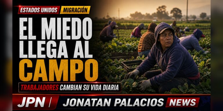 Tarjeta social: El miedo a las deportaciones encierra a trabajadores agrícolas y golpea la vida familiar en Estados Unidos