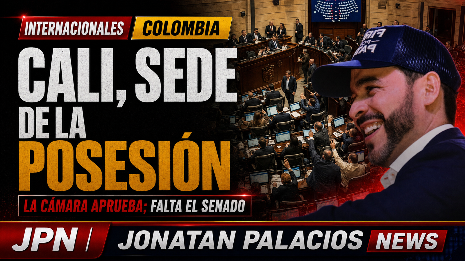 Cámara avala posesión de Abelardo de la Espriella en Cali, pero falta la decisión del Senado