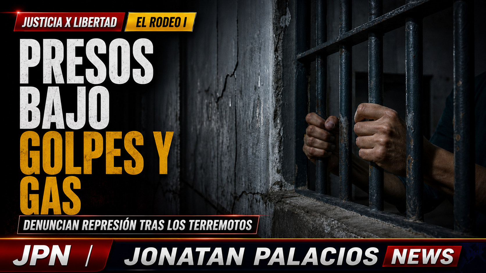 El Rodeo I después de los terremotos: denuncian golpes, perdigones y gas contra presos políticos