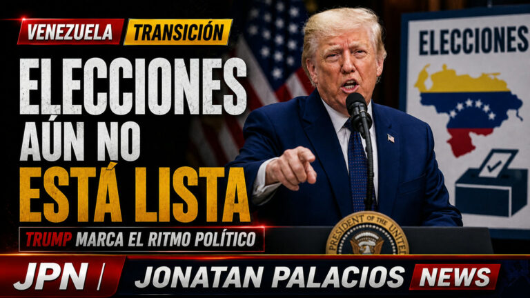 Trump: Venezuela aún no está lista para elecciones