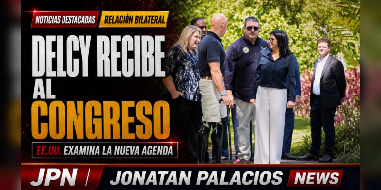 Tarjeta social: Delcy Rodríguez recibe a congresistas de EE. UU. mientras el aparato chavista busca mostrarse como socio de seguridad