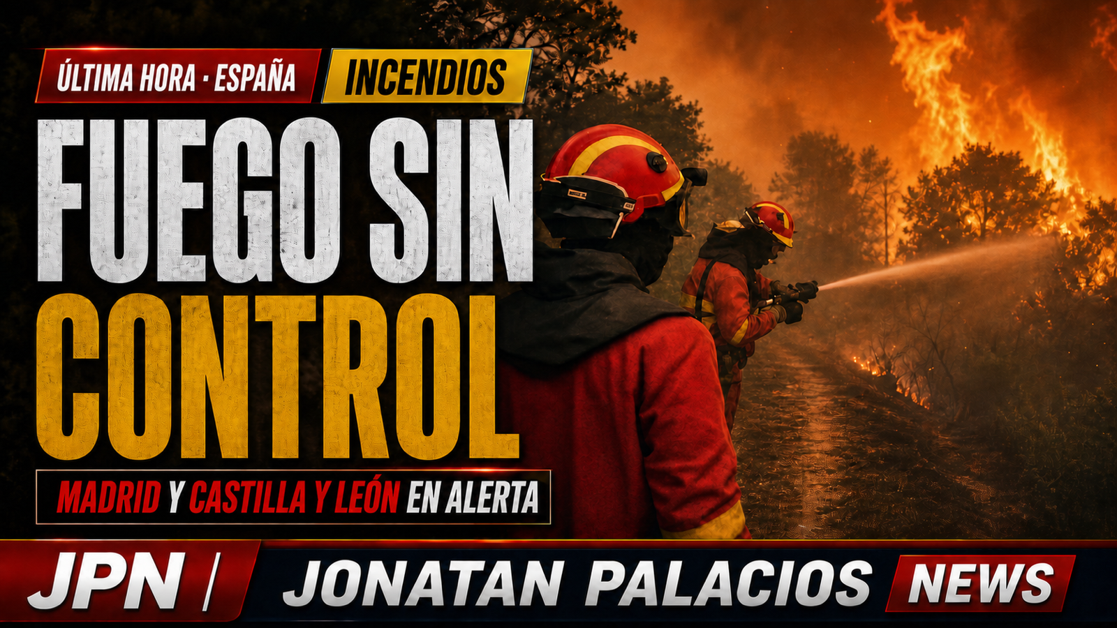 Emergencia nacional en España: tres incendios se fusionan en Madrid y el fuego avanza en Ávila