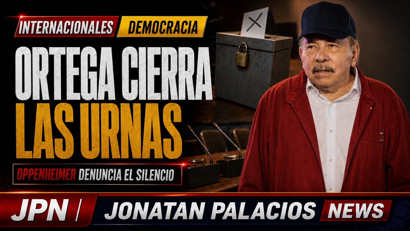 Ortega clausura las urnas y consuma el secuestro del poder en Nicaragua