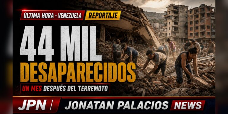 Tarjeta social: Un mes después del doble terremoto en Venezuela: 5.398 muertos y miles de desaparecidos sin registro oficial