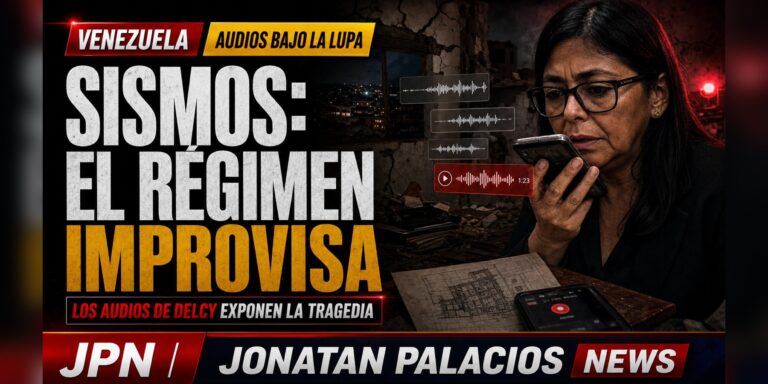 Tarjeta social: Audios atribuidos a Delcy Rodríguez revelan desorden tras los sismos en Venezuela