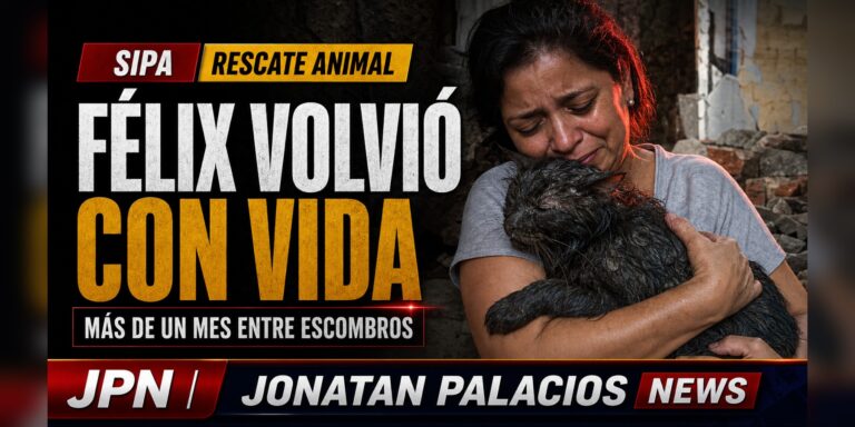 Tarjeta social: Félix sobrevive más de un mes bajo los escombros y vuelve con su familia en Catia La Mar
