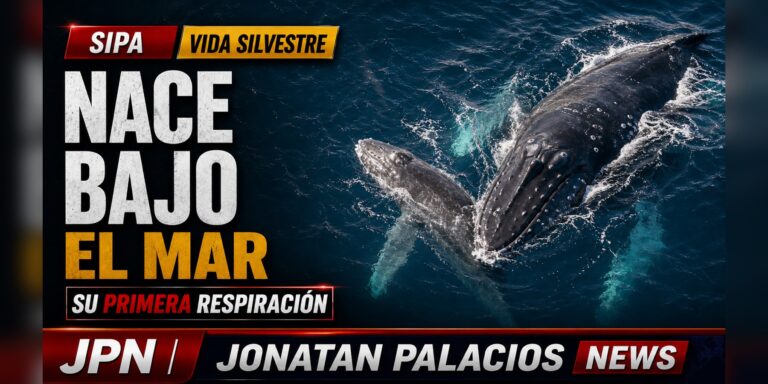 Tarjeta social: Un dron registra el nacimiento de una ballena jorobada frente a Australia
