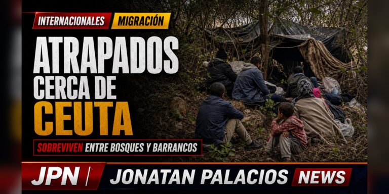 Tarjeta social: Entre bosques y barrancos: migrantes resisten en refugios precarios cerca de Ceuta