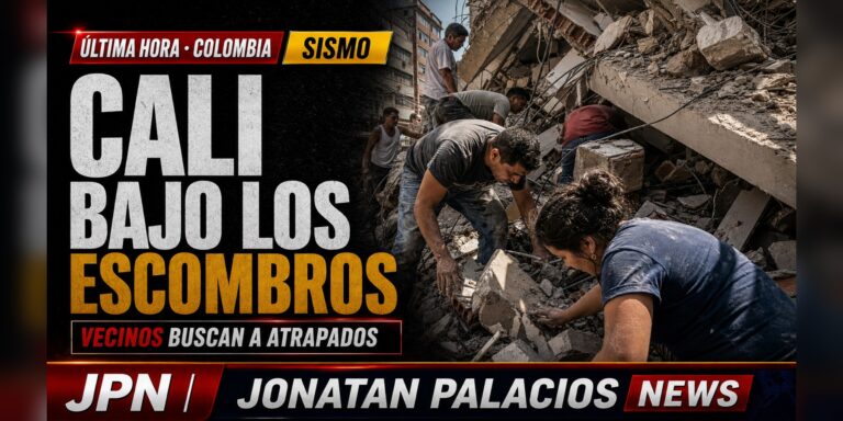 Tarjeta social: Cali reporta al menos 20 estructuras colapsadas tras el fuerte sismo en Colombia