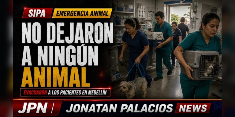 Tarjeta social: Nadie quedó atrás: una veterinaria de Medellín evacuó a sus pacientes animales durante el terremoto
