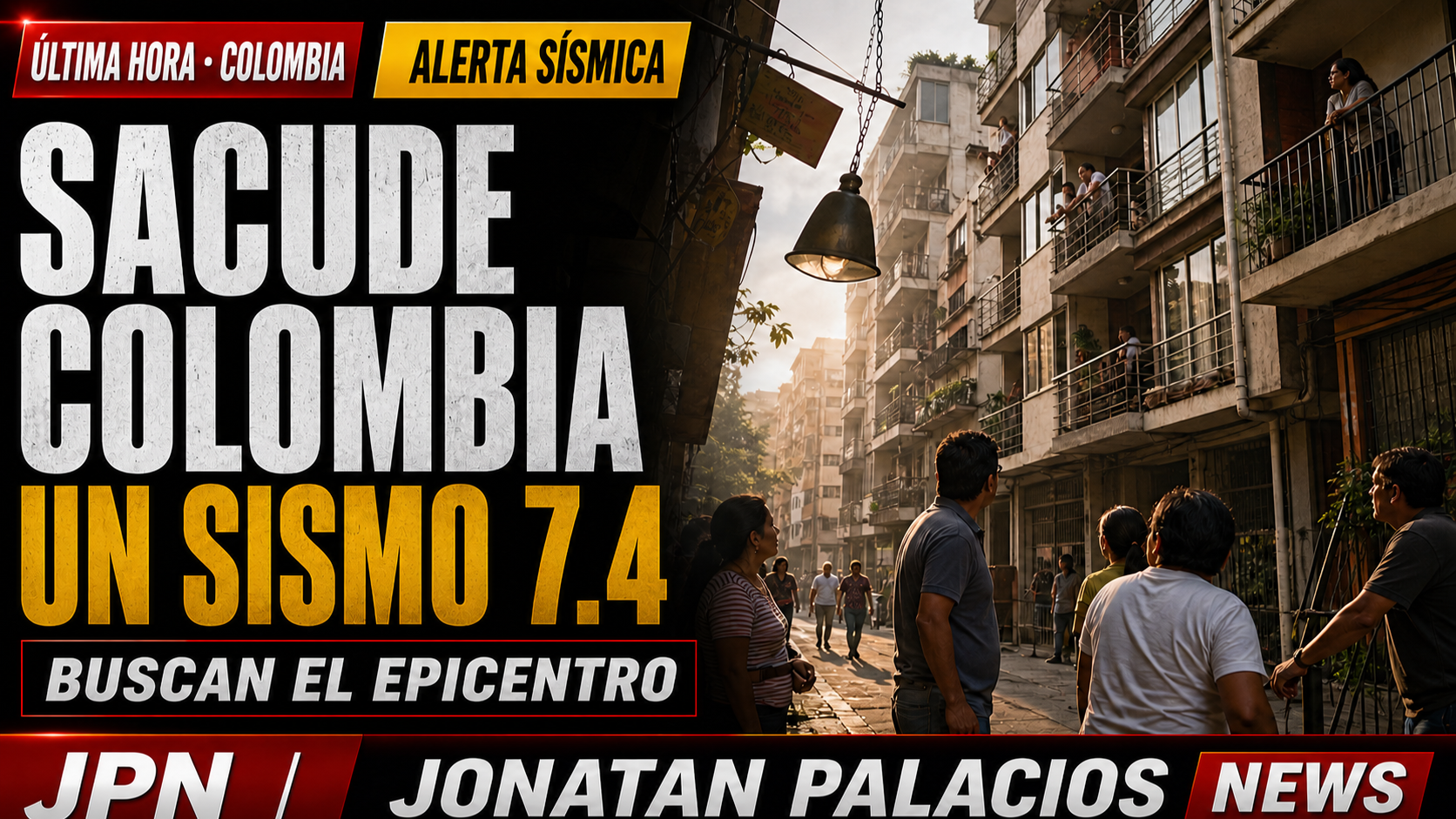 Terremoto en Colombia: el reporte sube a 7,4 y ubica el epicentro en Chocó