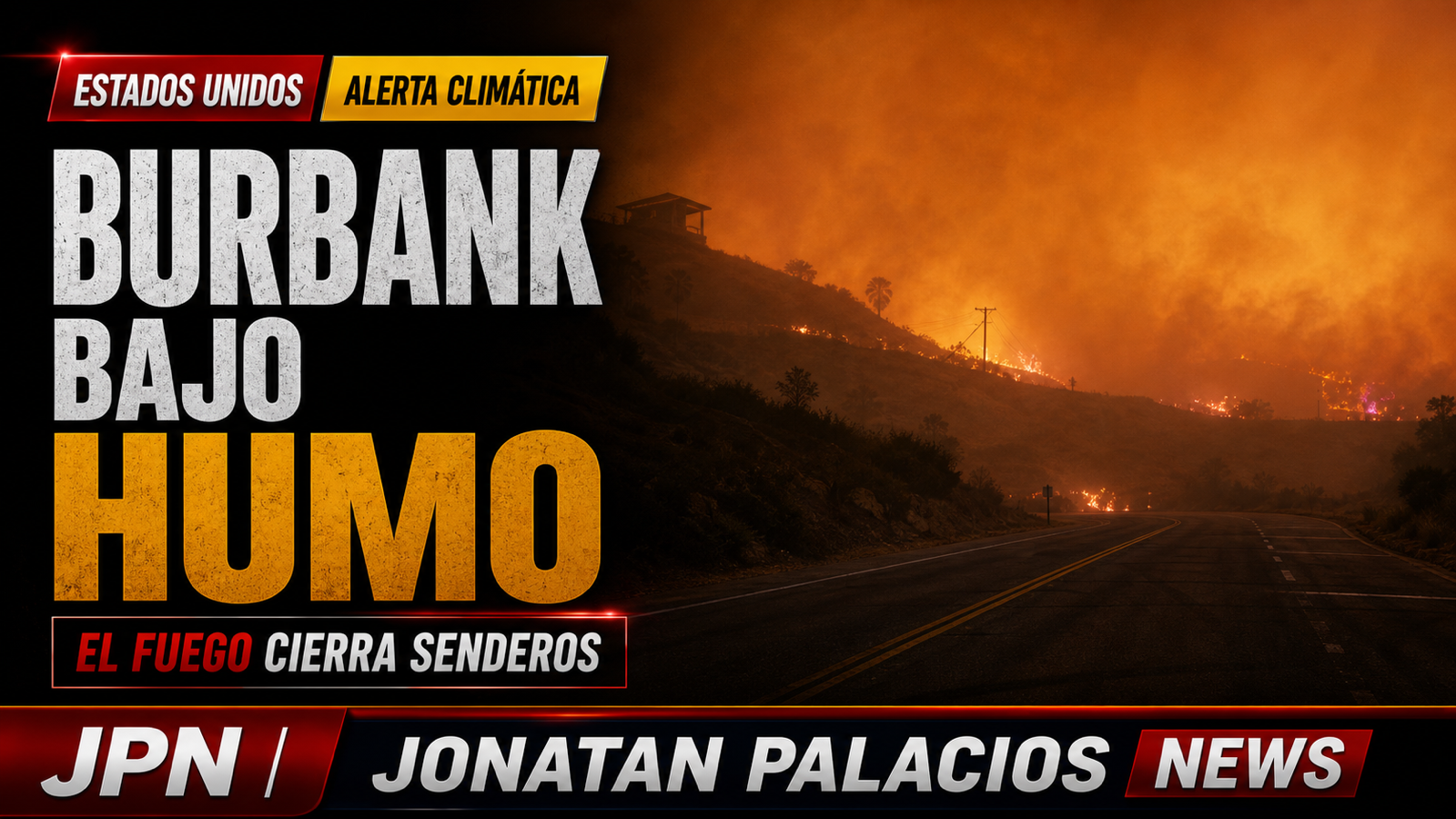 El incendio Walnut obliga a cerrar senderos en Burbank en medio de un nuevo pulso de calor