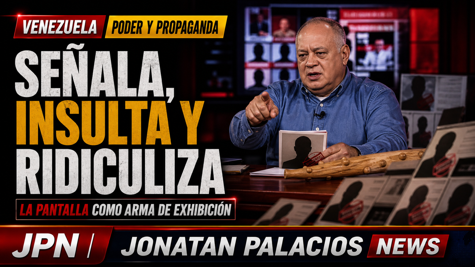 Diosdado Cabello convierte su programa en una vitrina de ataques mientras enfrenta cargos federales en Estados Unidos
