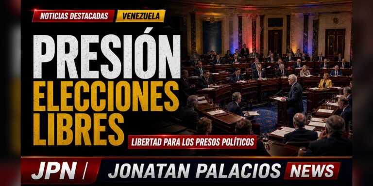 Tarjeta social: Senadores de Estados Unidos elevan la presión por presos políticos y elecciones auténticas en Venezuela
