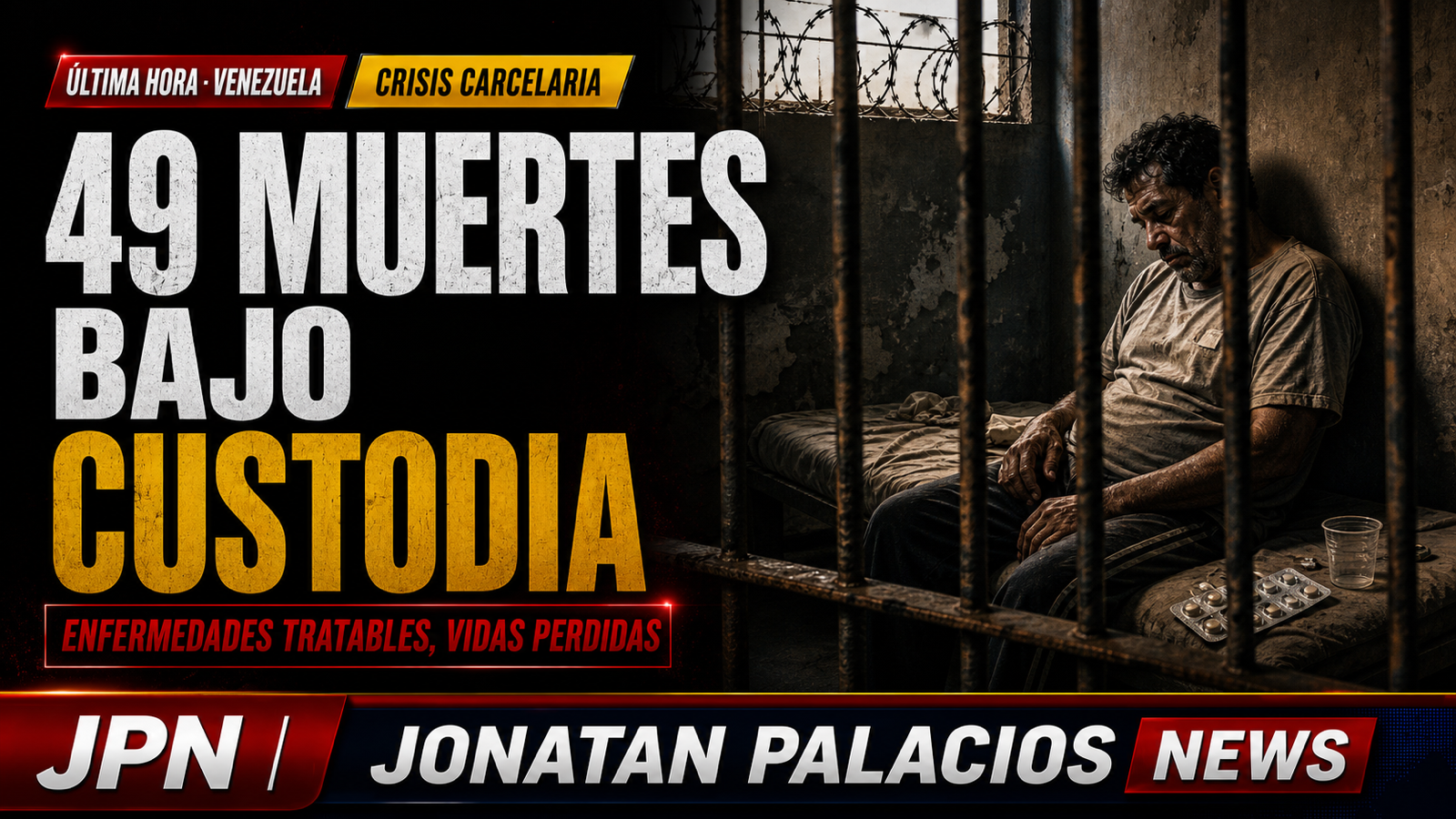 OVP denuncia 49 muertes por enfermedades tratables en cárceles de Venezuela