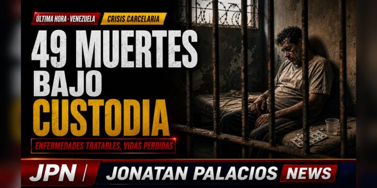 Tarjeta social: OVP denuncia 49 muertes por enfermedades tratables en cárceles de Venezuela
