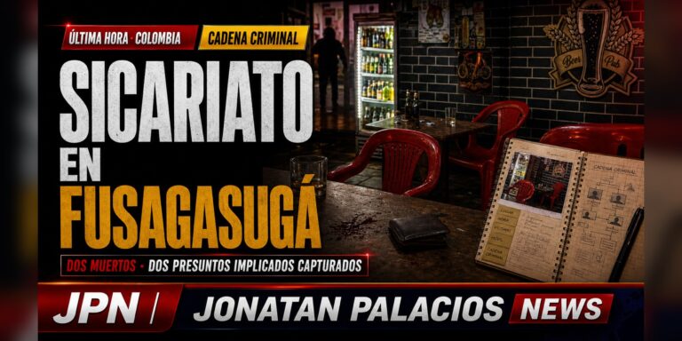 Tarjeta social: Ataque armado contra una pareja deja dos muertos y dos capturados en Fusagasugá
