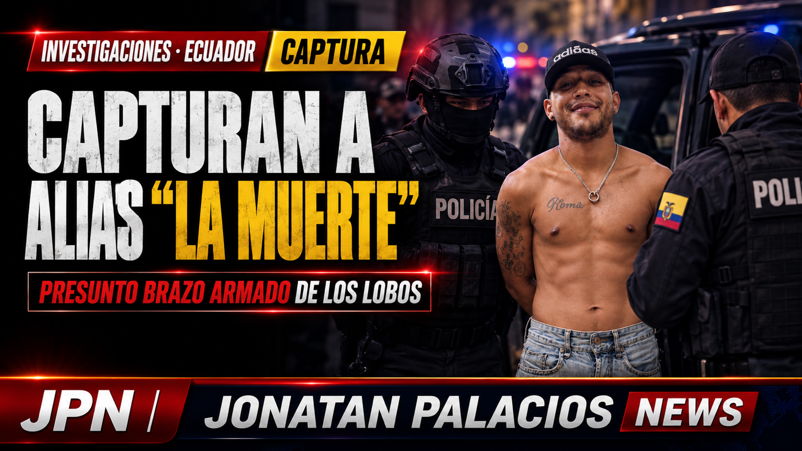 Alias “La Muerte” fue detenido en Naranjal; el Ejército lo vincula con la estructura de Los Lobos