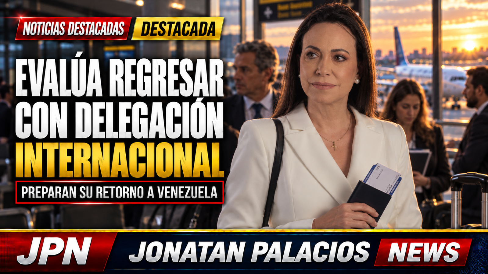 María Corina Machado evalúa un retorno público tras siete intentos frustrados