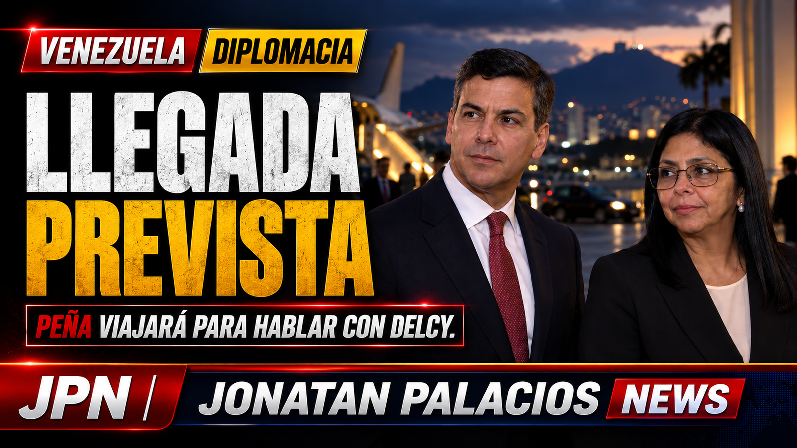 Peña tiene prevista una cita con Delcy Rodríguez en Caracas sin normalización inmediata