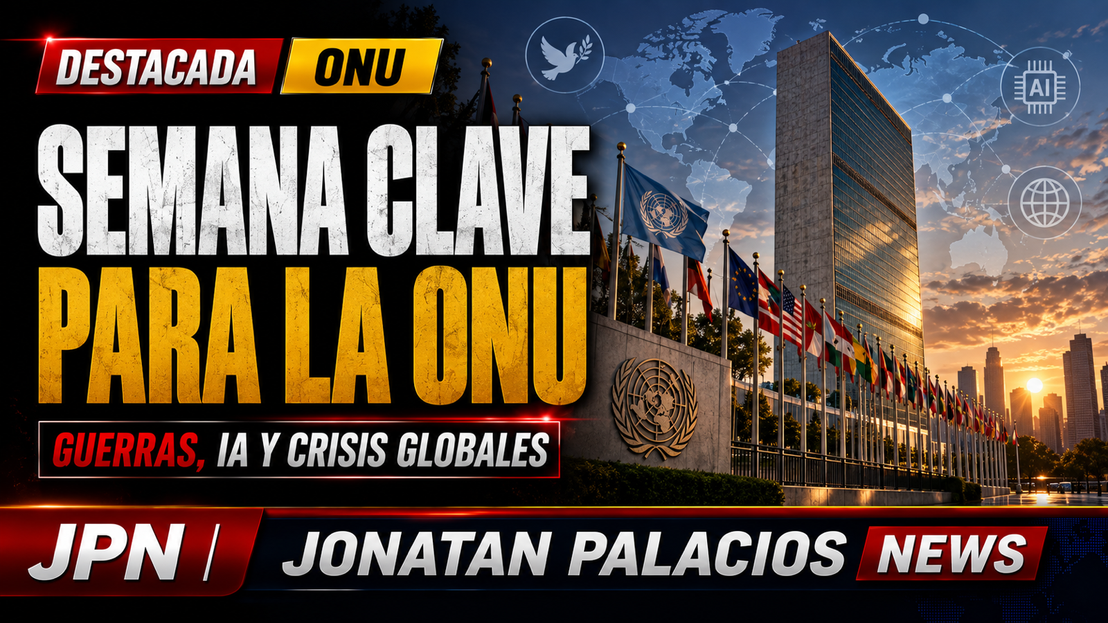 La ONU reúne a 130 líderes bajo la presión de las guerras, la IA y los precios